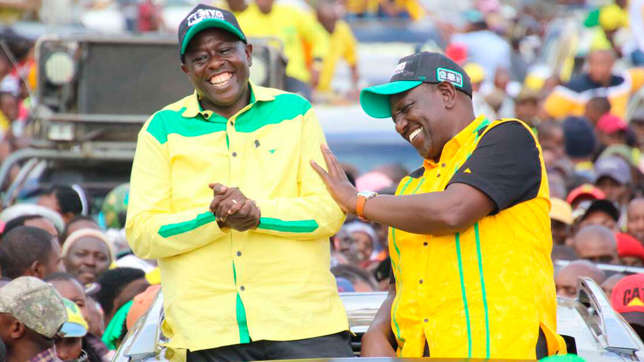 Keep your eyes on the ball, Gachagua tells Ruto over Azimio demos
